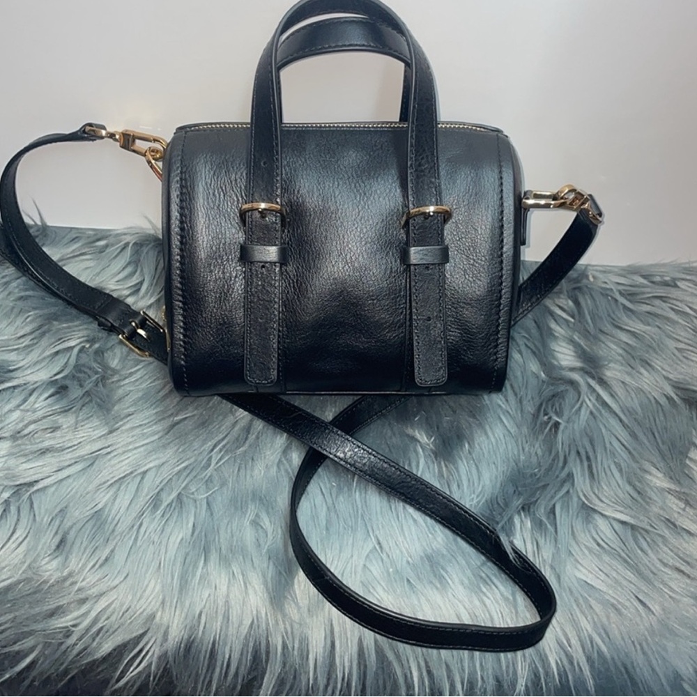 Fossil Carlie Leather Mini Satchel